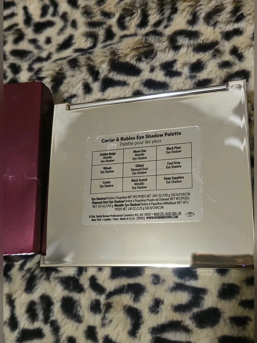 Bobbi Brown Caviar & Rubies Eyeshadow Palette
